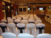 Wedding Chair Cover Organza Sash